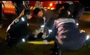 Motociclista de 16 años herido en accidente de tránsito