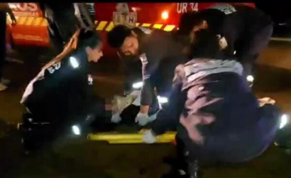 Motociclista de 16 años herido en accidente de tránsito