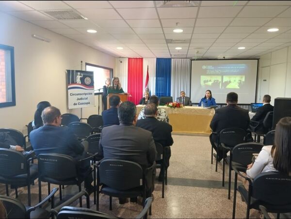 Circunscripción Judicial de Caazapá presentó su Informe de Gestión 2023