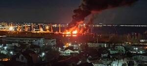 Ucrania aseguró haber destruido un buque de guerra ruso en Crimea | 1000 Noticias