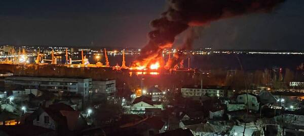 Ucrania aseguró haber destruido un buque de guerra ruso en Crimea | 1000 Noticias