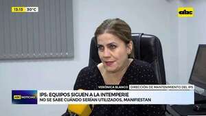 IPS: equipos siguen a la intemperie - ABC Noticias - ABC Color