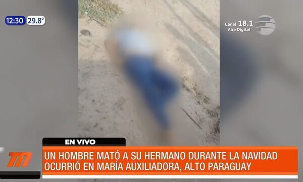 Mató a su hermano durante la Navidad | Telefuturo