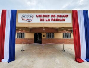 Inauguraron Unidad de Salud en Alberdi