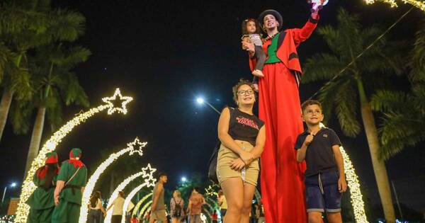 La Nación / Hernandarias: Villa Navideña atrajo a 63 mil visitantes en su primera edición