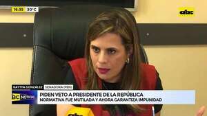 Video: piden a Santiago Peña vetar la desvirtuada ley de conflicto de intereses - ABC Noticias - ABC Color