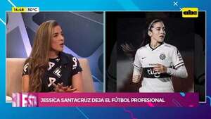 Video: Jessica Santacruz cuelga los botines para ser mamá - Ensiestados - ABC Color