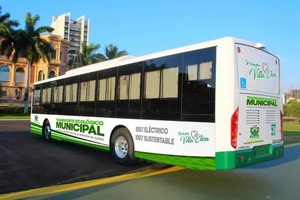 Senado aprobó ley para migrar hacia buses eléctricos o híbridos