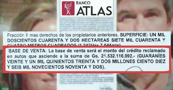 La Nación / Grupo Zuccolillo quiere apropiarse de la estancia del narco Cabeza Branca