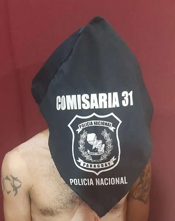 Un hombre fue detenido por herir con machete a una persona - Policiales - ABC Color