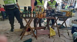 Requisa en el sector baldosería de Tacumbú: dormitorios con baños privados y otros lujos