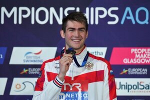 La estrella de la natación rusa no estará en los Juegos de París