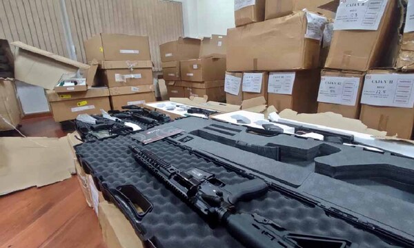 Armas incautadas en operativo Dakovo serán entregadas a la Policía Nacional – Prensa 5
