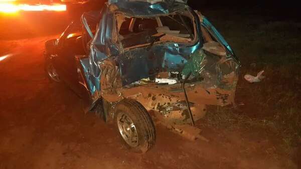 Familia sufre violento accidente rutero en O’Leary - ABC en el Este - ABC Color