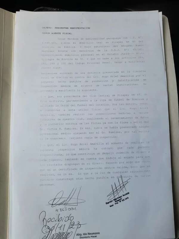 Suman denuncias contra concejal enfermero en Edelira - Nacionales - ABC Color