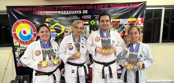 Paraguay obtuvo medallas de oro y plata en mundial de artes marciales Tong Il Mo Doo - ADN Digital