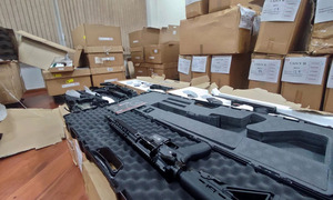 Armas que fueron incautadas en operativo Dakovo serán entregadas a la Policía Nacional