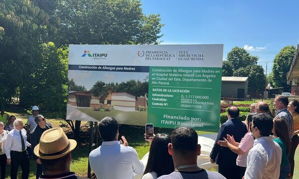 Construyen albergue para madres en Hospital Los Ángeles de CDE