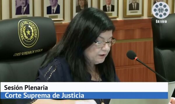 Ministra Llanes presentó informe de rendición de cuentas 2023 de la Sala Penal
