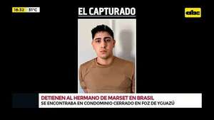 Video: detienen al hermano de Sebastián Marset en Brasil - Crimen y castigo - ABC Color