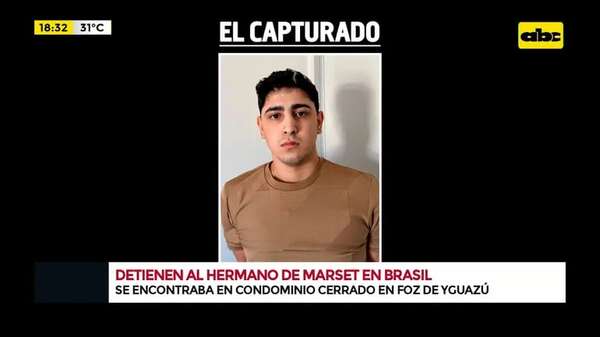 Video: detienen al hermano de Sebastián Marset en Brasil - Crimen y castigo - ABC Color