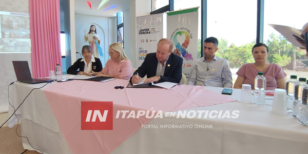 GOBERNACIÓN DE ITAPÚA FIRMÓ CONVENIO DE COOPERACIÓN CON LA FUNDACIÓN LAZOS DEL SUR - Itapúa Noticias