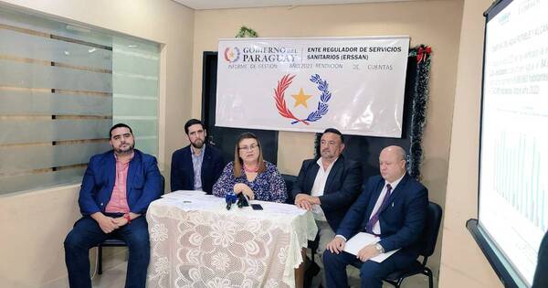 La Nación / Informe 2023 de Erssan: 84,5% de la población tiene acceso a agua potable