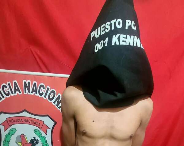 Policía detiene a un hombre con orden captura por varios hechos delictivos - Policiales - ABC Color