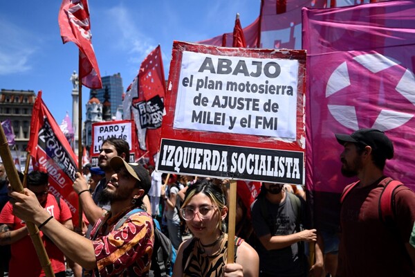Diario HOY | Sindicatos protestan contra el decreto de Milei en Argentina
