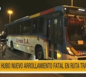 Vendedor ambulante muere atropellado en la ruta Transchaco - Paraguay.com