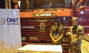 Senad incautó carga de cocaína procedente de Bolivia – Prensa 5