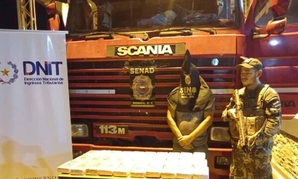 Senad incautó carga de cocaína procedente de Bolivia – Prensa 5