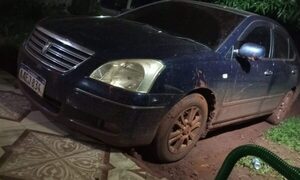 Roban vehículo en Franco