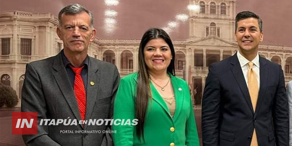 GERMÁN SOLINGER SE REUNIÓ CON SANTIAGO PEÑA PARA BUSCAR MEJORAS EN EL 2024 - Itapúa Noticias