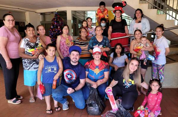 Funcionarios de la Cámara de Diputados llevaron alegría a peques en los hospitales