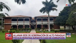 Investigan por presunta corrupción a exgobernador de Alto Paraguay - Noticias Paraguay
