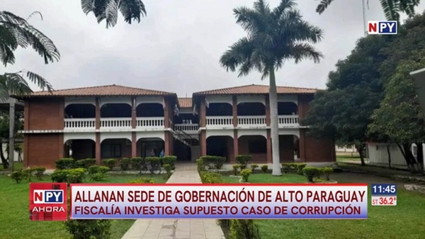 Investigan por presunta corrupción a exgobernador de Alto Paraguay - Noticias Paraguay