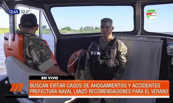 Buscan evitar casos de ahogamientos y accidentes | Telefuturo