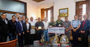 La Nación / Premios Buena Gestión: destacaron trabajo excepcional de linces, policías y militar