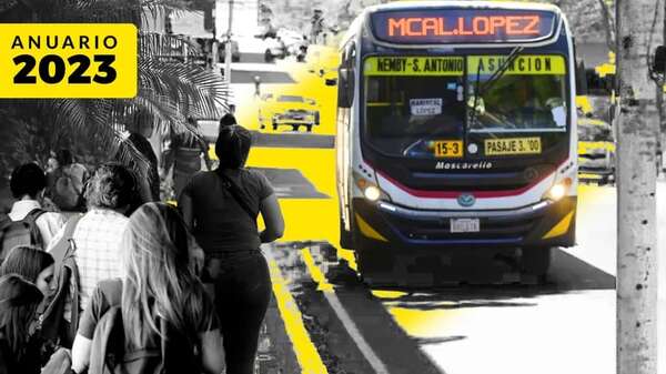 Transporte público: el caos que reina en las calles - Especiales - ABC Color