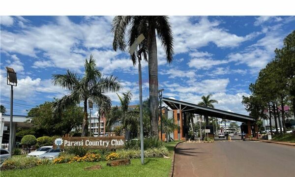 Caso Marset: Senad vigila un condominio en el Paraná Country Club de Hernandarías
