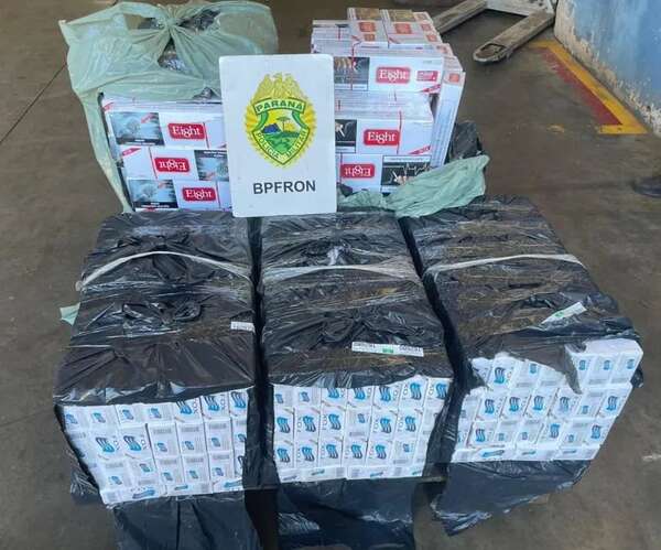 Decomisan cigarrillos paraguayos de contrabando en Brasil - ABC en el Este - ABC Color
