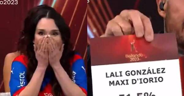 La Nación / ¡Lali González salvada por el público para una ronda más en el Bailando!