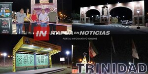 INAUGURARON PRIMERAS OBRAS DEL CIRCUITO TURÍSTICO DE TRINIDAD  - Itapúa Noticias