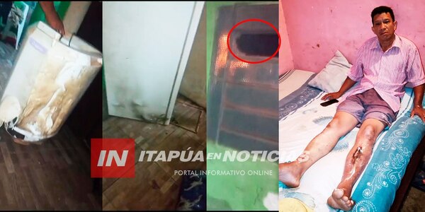 INTENTARON PRENDER FUEGO A UN HOMBRE EN SU VIVIENDA DE ENCARNACIÓN - Itapúa Noticias