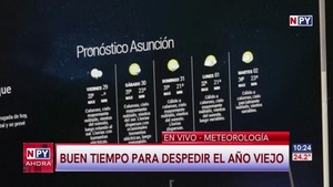 Pronostican clima agradable para Nochevieja - Noticias Paraguay
