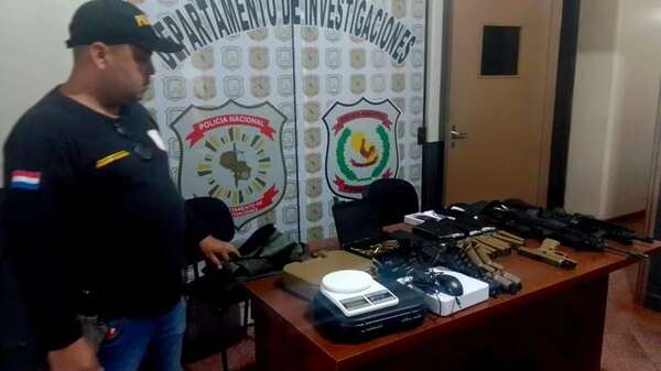 Detienen a un brasileño en posesión de un arsenal en Pedro Juan Caballero - Policiales - ABC Color