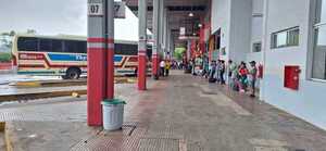 Hasta el momento registraron unos 22.000 pasajeros que pasaron por Estación de Buses | 1000 Noticias