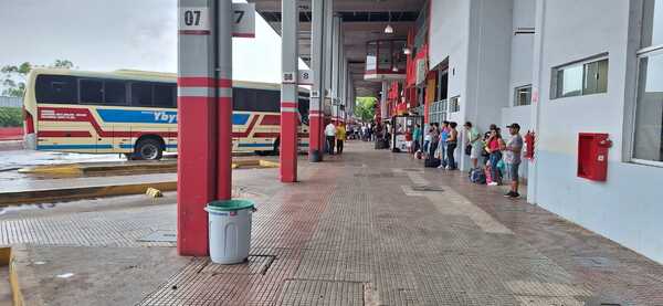 Hasta el momento registraron unos 22.000 pasajeros que pasaron por Estación de Buses | 1000 Noticias