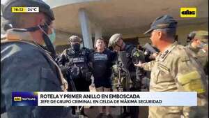 Video: Armando Rotela y primer anillo en Emboscada  - ABC Noticias - ABC Color